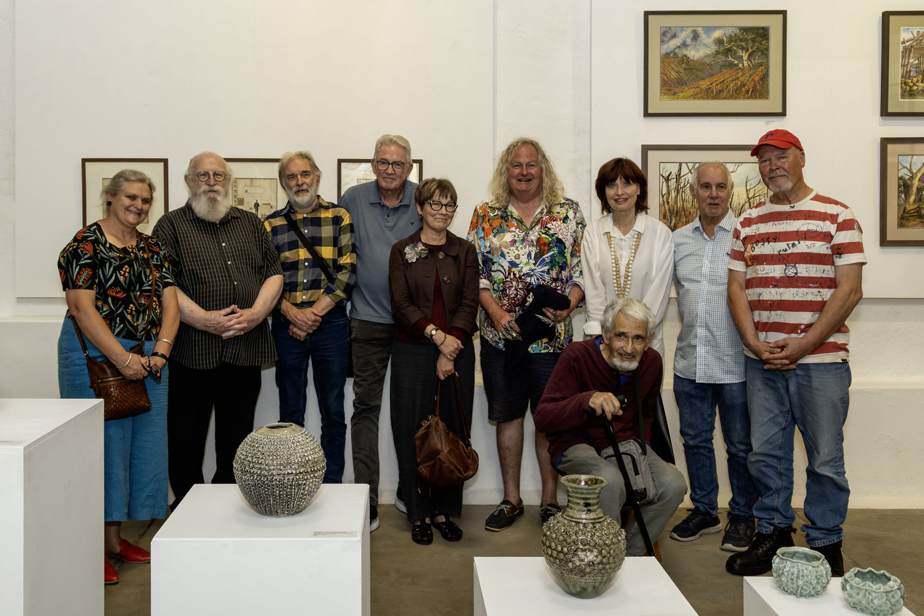 The Exhibiting Artists and Chester Osborn